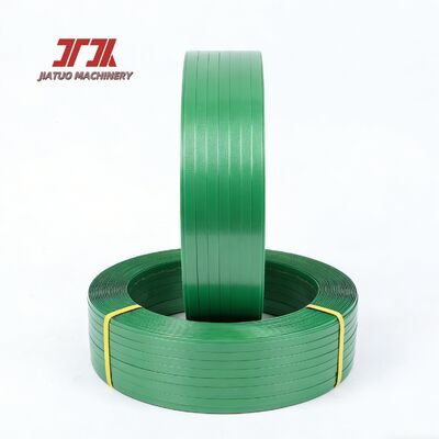 9-32mm PET strapping Green PP PET packaging strap  made from pneumatic strapping tools