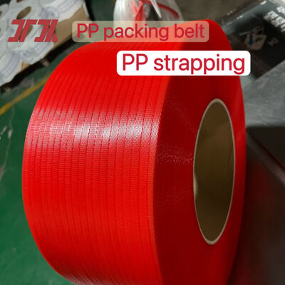 100% PP polypropylene PP strapping 5-12mm PP strap band for automatic packaging machines