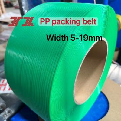Automatic PP Strapping Belt 5–19mm Polypropylene PP Packing Straps for Carton Bundling