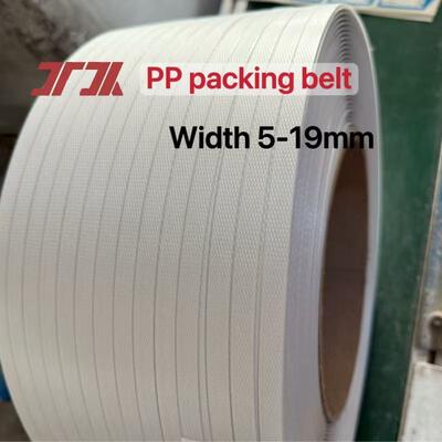 Automatic PP Strapping Belt 5–19mm Polypropylene PP Packing Straps for Carton Bundling