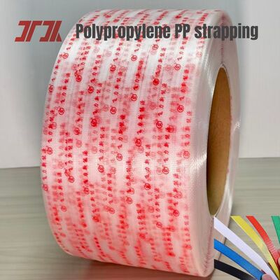5-19mm Plastic PP Strapping Tape Packing Belt Use For Automatic Strapping Machine