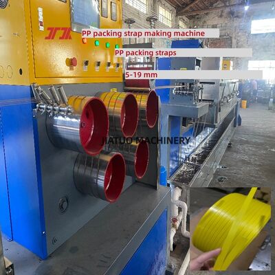 Energy Efficiency PP Packing Strap Extruder Production Line With Automated Operation 5-19mm
