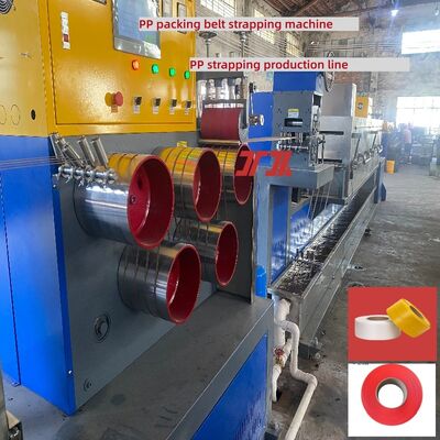 PP strapping equipment Single-Screw PP Strapping Production Line Extrusion Output100–600 kg/h