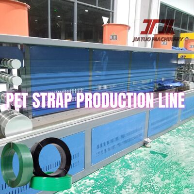 PLC কন্ট্রোল এবং স্বয়ংক্রিয় উইন্ডার সহ 9-32MM PET স্টিল স্ট্র্যাপিং উত্পাদন মেশিন