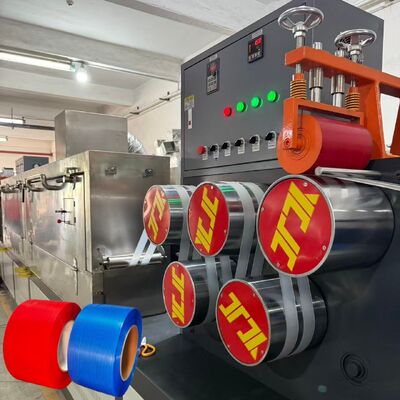 300kg/h Capacity PP Strap Making Machine with Automatic Screen Changer for 5-19mm Strapping Band