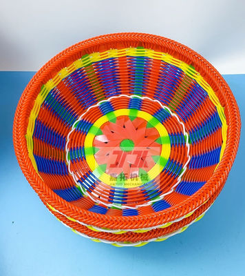 22KW Plastic Imitation Rattan Making Machine Production Line 4-Strap PP/PE Rattan Artificial Making Machine
