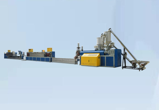 Plastic Packing Belt Making Machine 100KW Polypropylene Strapping Band Extruder PP Plastic Strapping Production Line for
