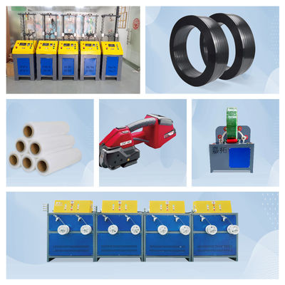 200kg/H Pet Strapping Band Making Machine 100% Recycled Material Extrusion