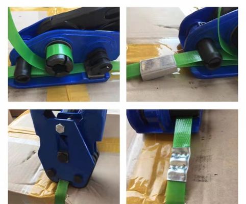 Wireless 13-19mm PET Plastic Handheld Strapping Machine Semi Automatic With  Battery