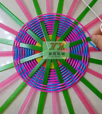 22KW Plastic Imitation Rattan Making Machine High Efficiency Rattan Extruder Machine