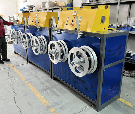 Fully Auto Conveyor 0.4KW PET Strap Winder With PLC Control System Fully-Auto PET Strap Winder with PLC Control & Cuttin