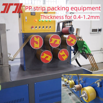 0.4-1.2mm Strap Thickness PP Strap Band Extrusion Line for Durable Packaging