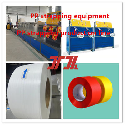 100kg/H 0.45mm 0.5mm PET PP Strapping Band Making Machine 80KW