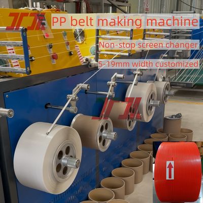 Automatic Grade Double Station Winder Pp Strap Making Machine With Eco-Friendly And Good Flexible