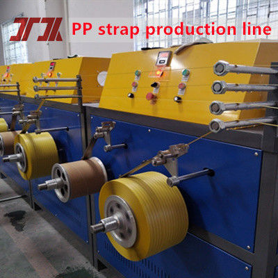 Manufacturer PP Packaging Belt Production Line For 5-19mm Width Customized Good Flexible And Tension