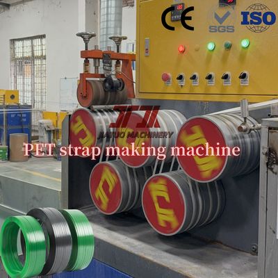 400-450kg/H Capacity PET Strap Making Machine With Fully Automatic Winder And Make High Tension PET Strapping