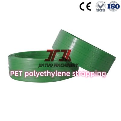 9-32mm Width Custom Green Pet Strapping Packing Belt For Strapping Pallet Packing
