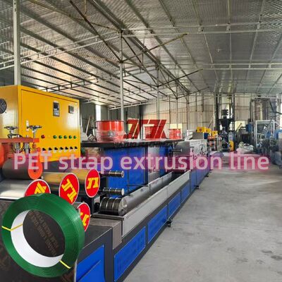 220-250KG/H Plastic Pet Strapping Band Production Extrusion Line With Automatic Winder