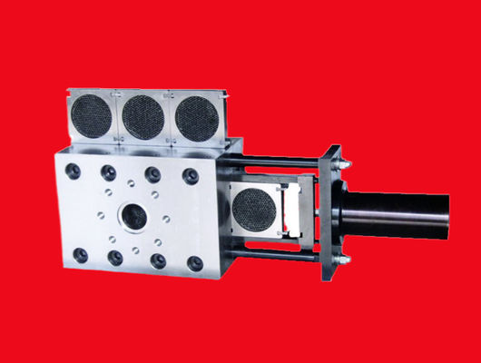 Non-Stop Automatic Plastic Extrusion Screen Changer Electric For Extrusion Machine