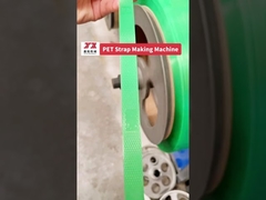 PLC নিয়ন্ত্রণ 200kg/h প্লাস্টিক PET স্ট্র্যাপ মেকিং মেশিন 200KW