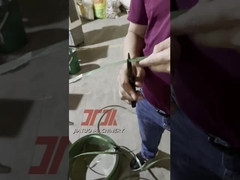 PET Strapping ব্যান্ড 100% চূর্ণ উপাদান দ্বারা তৈরি